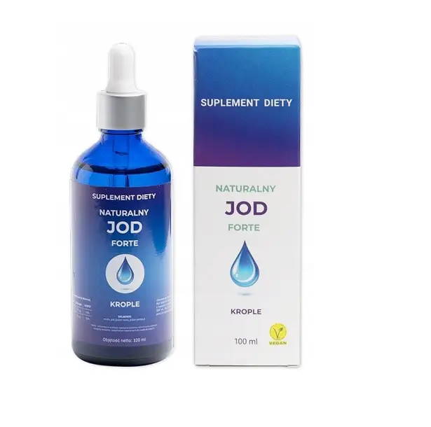Lifewelless Natürliches Jod Forte 100 ml – flüssiges Jod aus natürlicher geothermischer Sole für die Schilddrüse