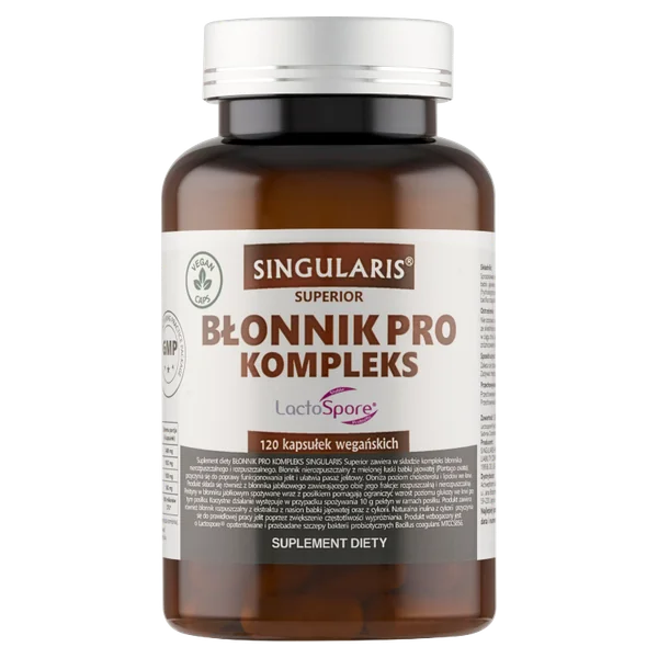 Singularis Superior Ballaststoff Pro Komplex 120 Kapseln mit Flohsamen, Inulin und Bacillus coagulans