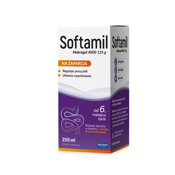 Softamil Macrogol 4000 Flüssigkeit gegen Verstopfung, 250 ml