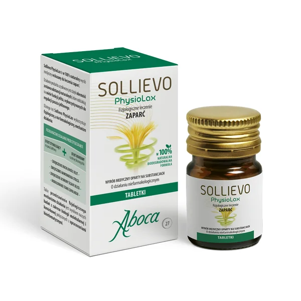 Sollievo PhysioLax 27 Tabletten von Aboca zur Unterstützung bei Verstopfung
