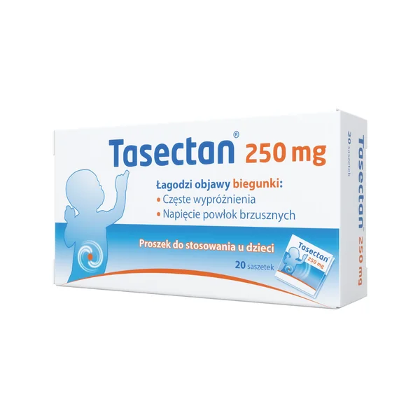 Tasectan 250 mg 20 Beutel mit Gelatinetannat zur Linderung von Durchfallbeschwerden bei Säuglingen und Kindern