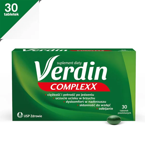 Verdin Complexx 30 Tabletten mit Artischocke, Kurkuma und Rosmarin für die Verdauung