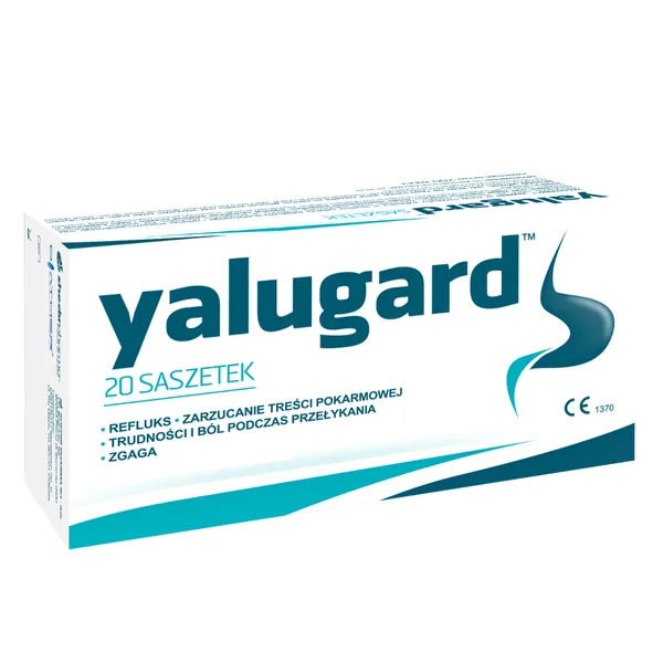 Yalugard Antireflux-Sirup – Medizinprodukt gegen Reflux und Sodbrennen, 20 Beutel.