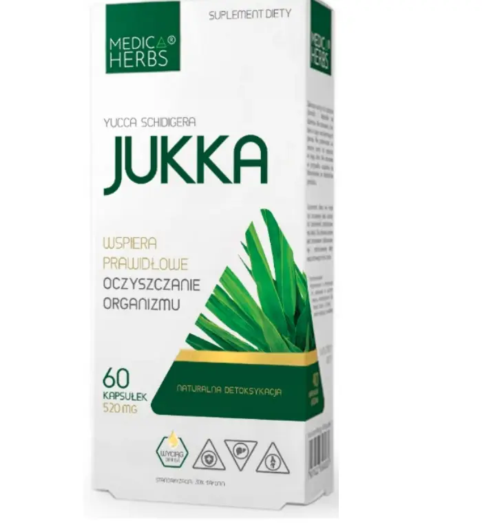 Medica Herbs Yucca schidigera 520 mg mit 156 mg Saponinen – 60 Kapseln