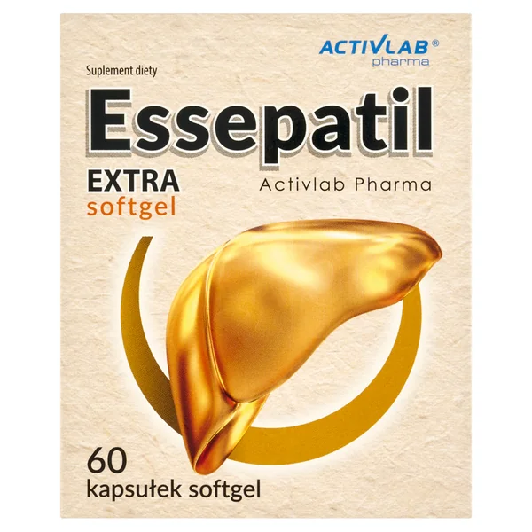 Activlab Pharma Essepatil Extra 60 Kapseln mit 600 mg Sojaphospholipiden pro Tagesportion
