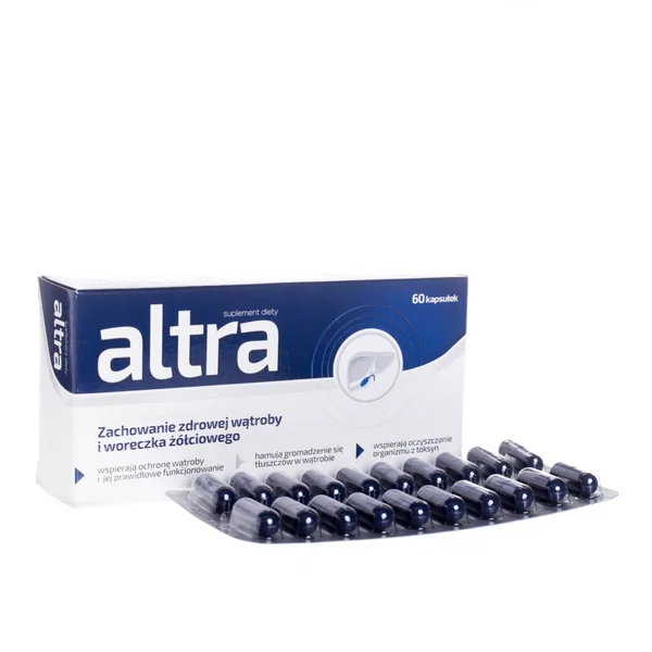 Altra 60 Kapseln mit Sojaphospholipiden, Artischocke, Kurkuma, Chlorella, Brahmi, Andrographis und Mariendistel