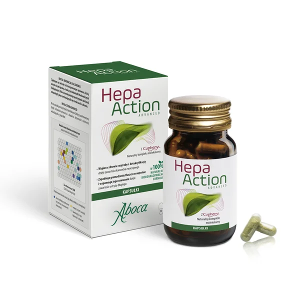 Hepa Action Advanced 30 Kapseln mit Artischocke, Kurkuma, Rosmarin und Weißdorn