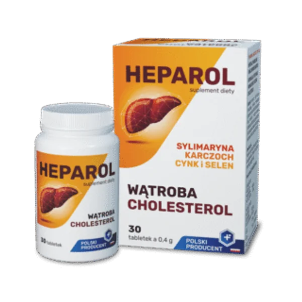 Heparol 30 Tabletten mit Artischockenextrakt, Mariendistel, Silymarin, Cynarin, Zink und Selen