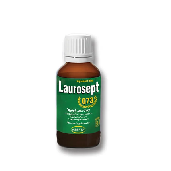 Laurosept Q73 Lorbeeröl 30 ml mit Lorbeeröl aus Laurus nobilis und Kurkumaöl