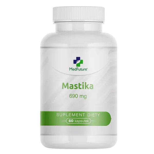 MedFuture Mastika 60 Kapseln mit 690 mg Mastixharz aus Pistacia lentiscus pro Kapsel