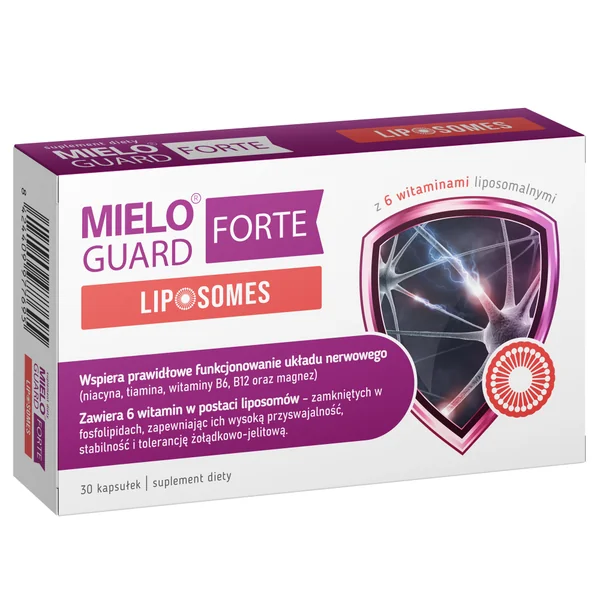 Mieloguard Forte Liposomes 30 Kapseln mit Magnesium, Uridin, Cytidin und liposomalen Vitaminen