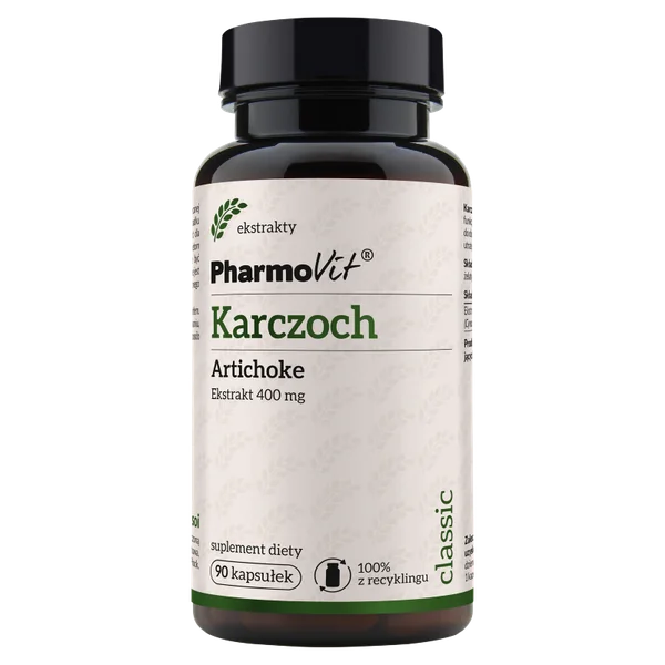 Pharmovit Artischocke 90 Kapseln mit 400 mg Artischockenblattextrakt aus Cynara scolymus pro Kapsel