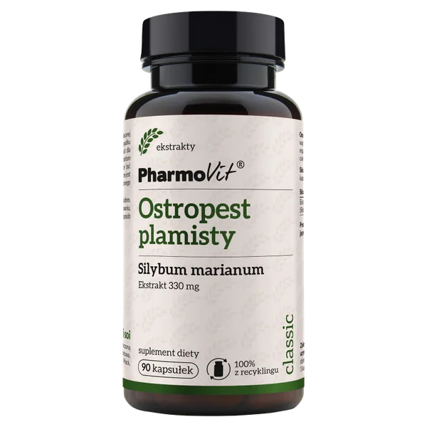 Pharmovit Mariendistel 90 Kapseln mit 330 mg Mariendistelsamenextrakt pro Tagesportion