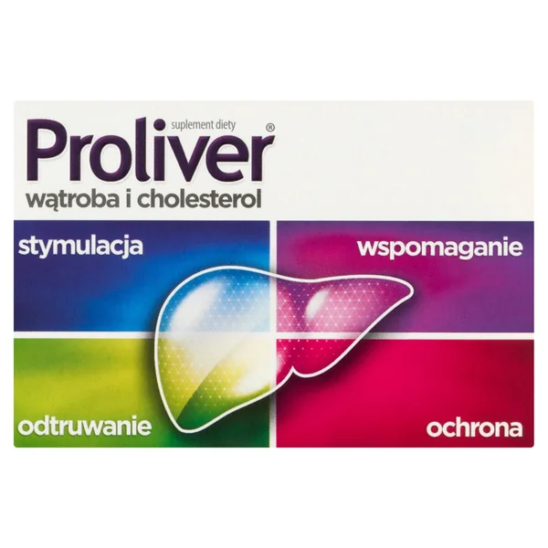 Proliver 30 Tabletten mit Cholin, Artischocke, Grüntee und Chicorée zur Unterstützung der normalen Leberfunktion