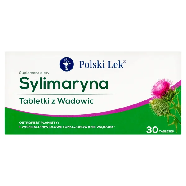Silymarin Tabletten aus Wadowice 30 Tabletten mit Mariendistelextrakt und Silymarin