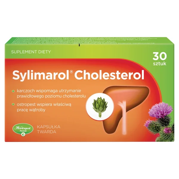 Sylimarol Cholesterin 30 Kapseln mit Artischockenblattextrakt und Mariendistelextrakt