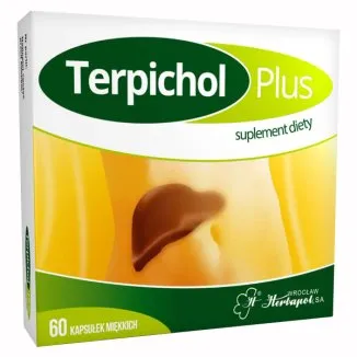 Terpichol Plus 60 Weichkapseln mit Mariendistelöl, Kümmelöl und natürlichen Terpenen