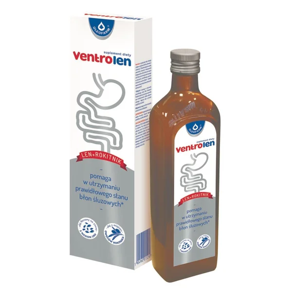 Ventrolen 500 ml Nahrungsergänzung mit Leinöl, Sanddornöl sowie Vitamin A und E