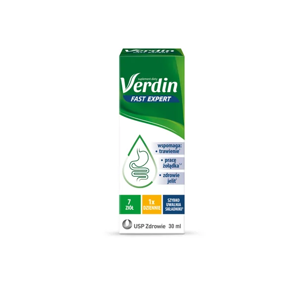 Verdin Fast Expert 30 ml Verdauungstropfen mit Artischocke, Löwenzahn, Pfefferminze und Mariendistel