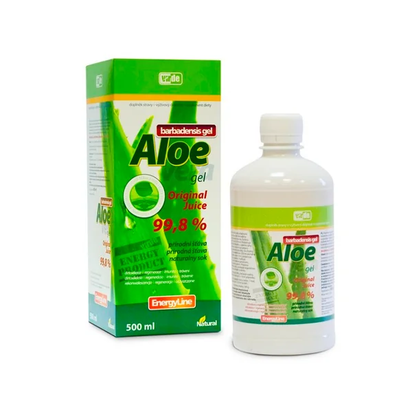 Virde Aloe Vera Gel 500 ml mit 99,8 % Aloe vera barbadensis