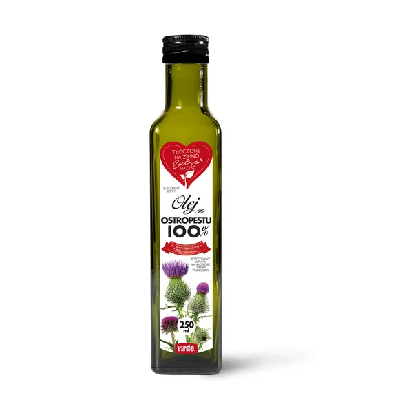 Virde Mariendistelöl 100 % 250 ml mit ungesättigten Fettsäuren, Linolsäure und Vitamin E